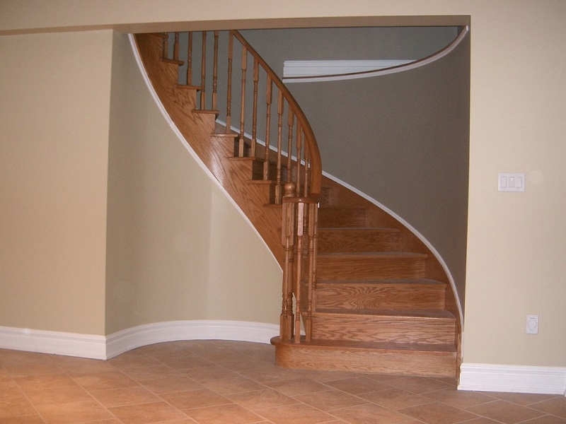 Staircase Stain & Varnish